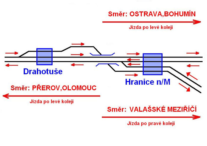 directions nearby Hranice n. M.